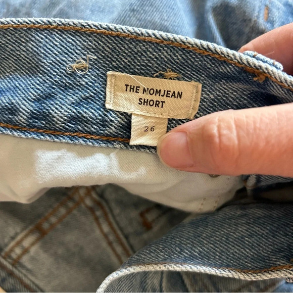 Madewell Mom Jean Short Size 26 Distressed - Picture 3 of 12